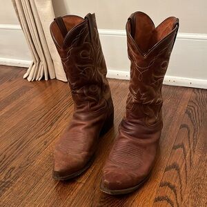 Dan Post snip-toe cowboy boots